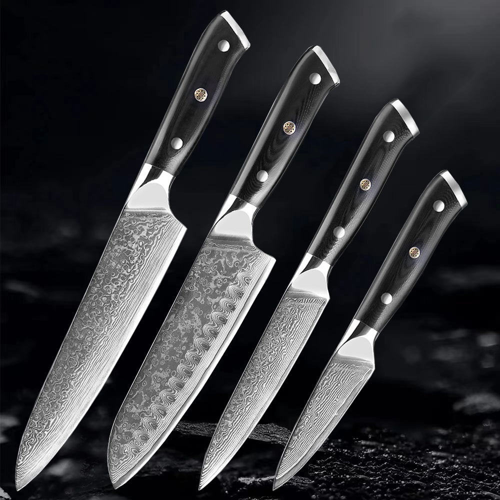"Akarui" Collection - Premium Japanese Damascus Knives