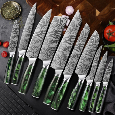 "Raijin" Collection - Premium Stainless Steel Chef Knife Set