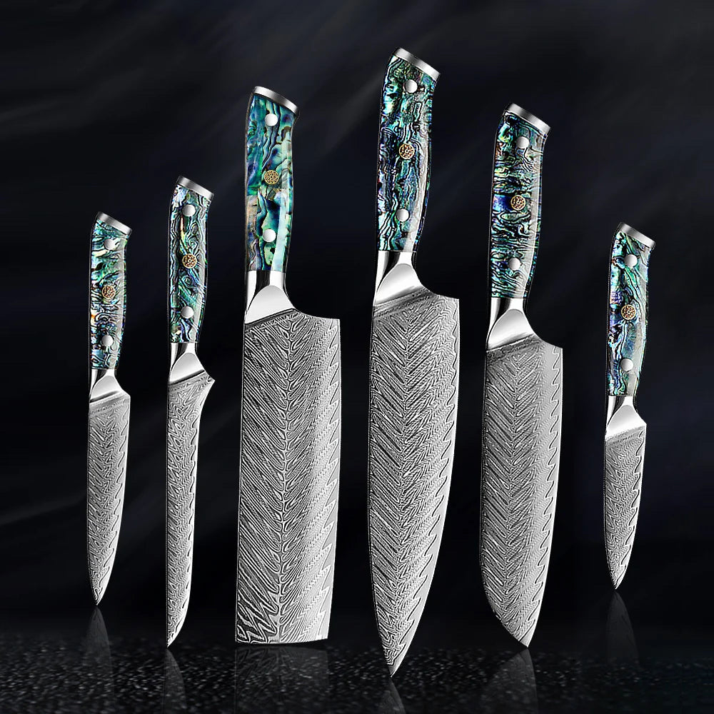 "Okugai" Collection - Premium Japanese Damascus Knives