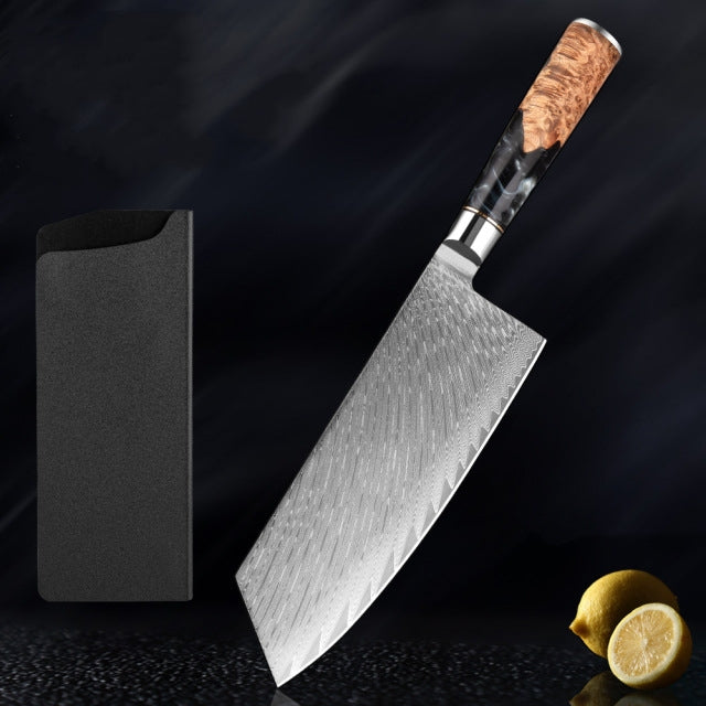 "Hoshinori" Collection - Premium Japanese Damascus Steel Knife Set