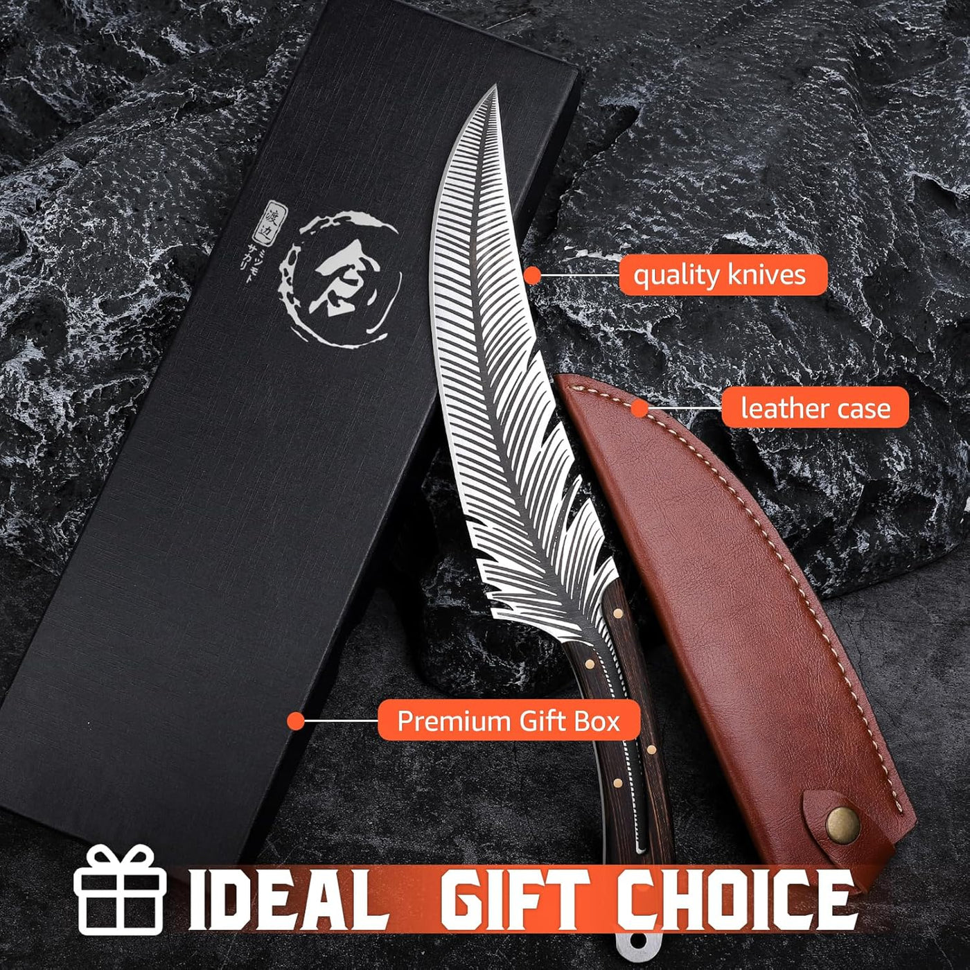Premium Japanese Feather Knife – Kenji's Knives