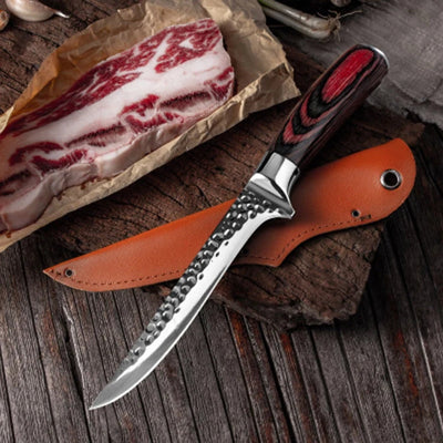 "Tsurugi" Collection - Premium Japanese Damascus Boning Knife