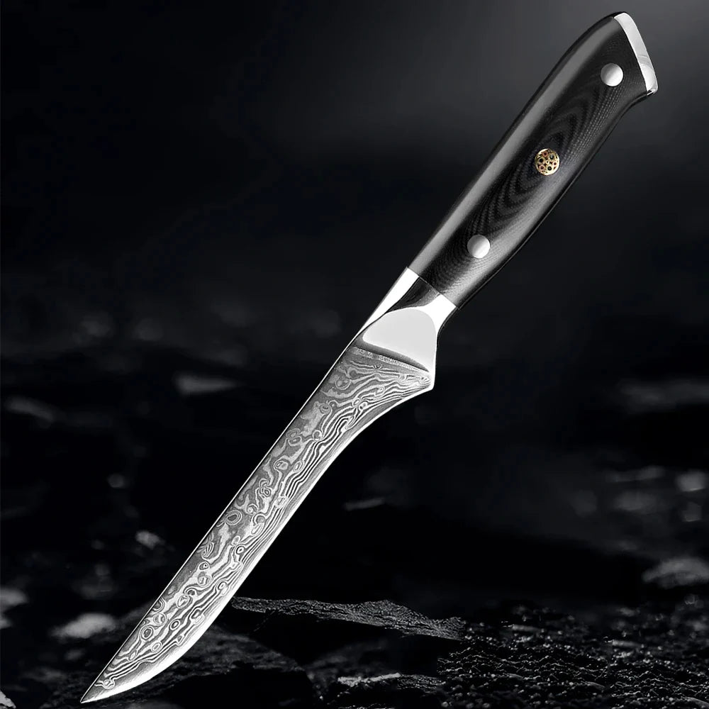 "Akarui" Collection - Premium Japanese Damascus Knives