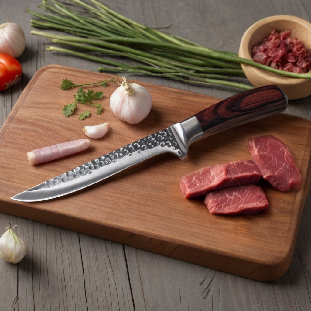 "Tsurugi" Collection - Premium Japanese Damascus Boning Knife