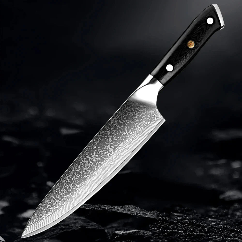 "Akarui" Collection - Premium Japanese Damascus Knives