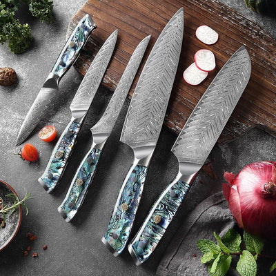 "Okugai" Collection - Premium Japanese Damascus Knives