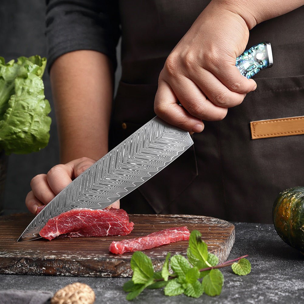 "Okugai" Collection - Premium Japanese Damascus Knives