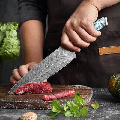 "Okugai" Collection - Premium Japanese Damascus Knives