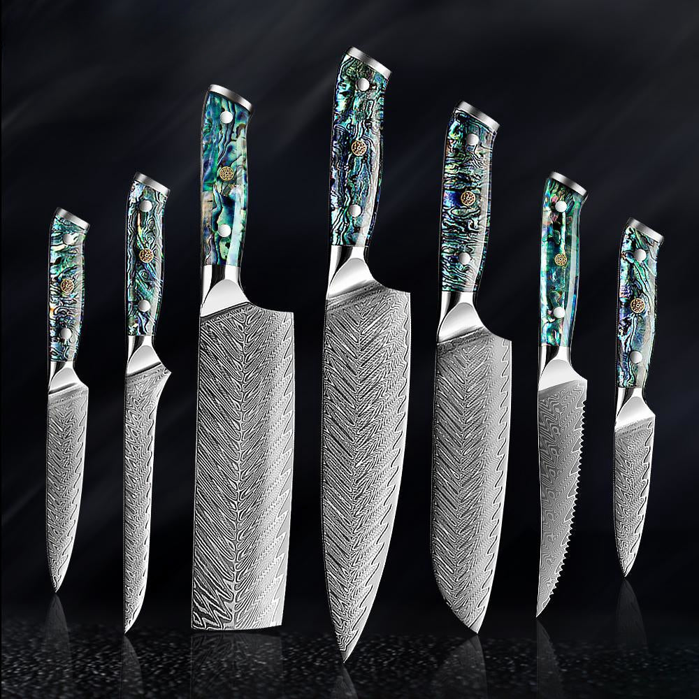 "Okugai" Collection - Premium Japanese Damascus Knives