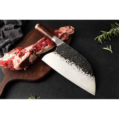 “Tenma” Collection - Premium High Carbon Steel 8' Cleaver Knife