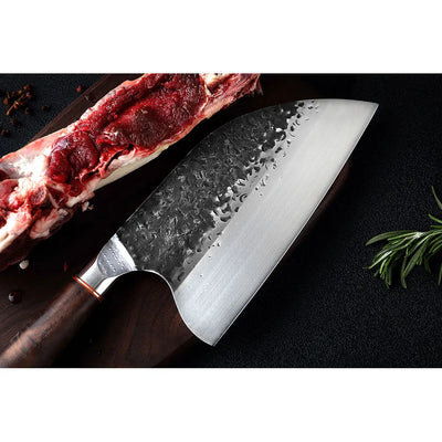 “Tenma” Collection - Premium High Carbon Steel 8' Cleaver Knife