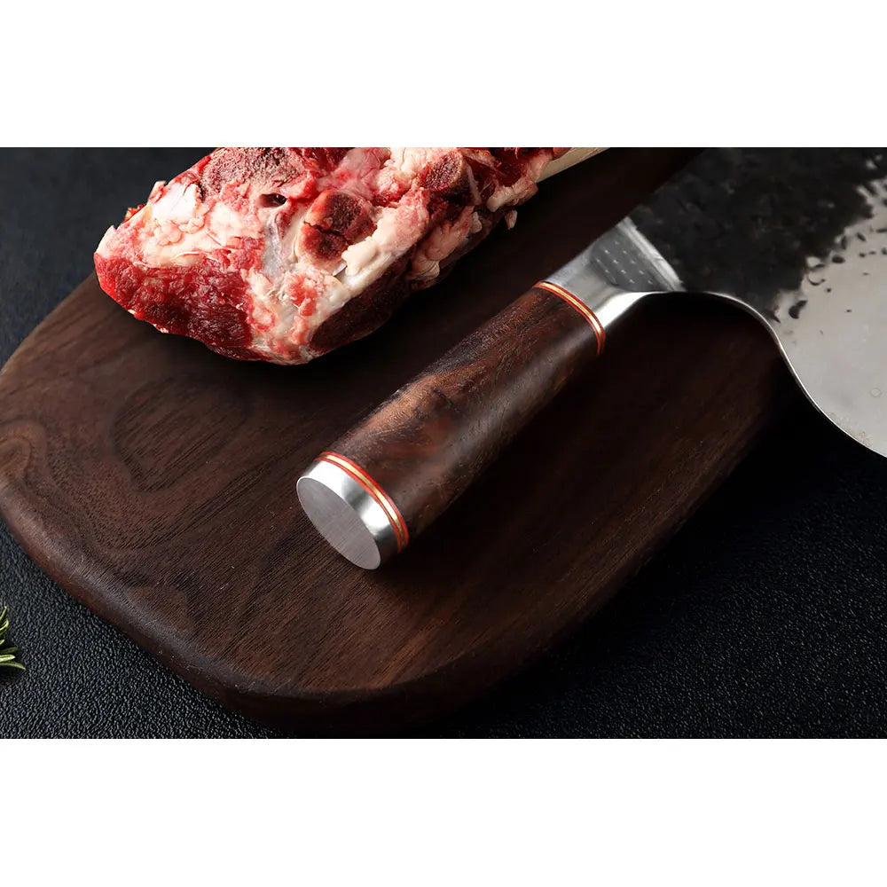 “Tenma” Collection - Premium High Carbon Steel 8' Cleaver Knife