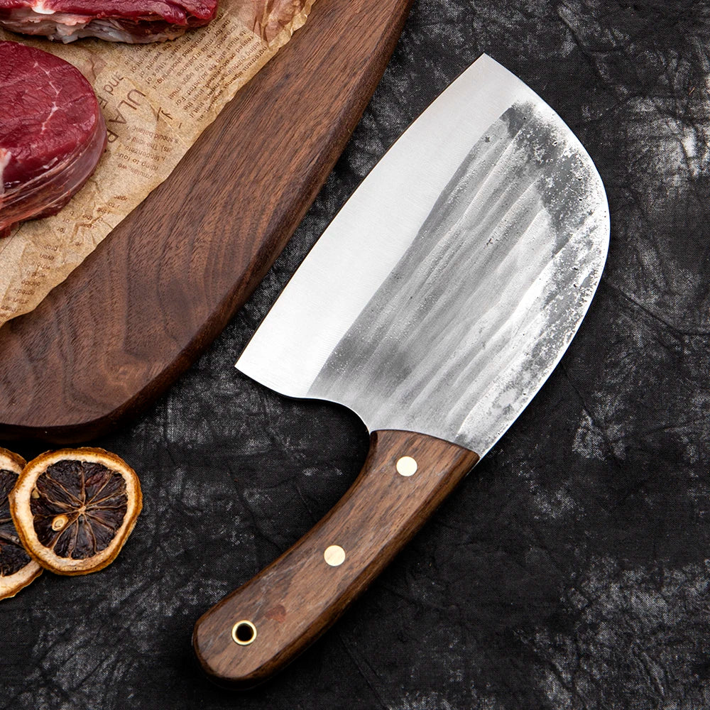 "Takara" Collection - Premium High Carbon Steel 6' Cleaver Knife