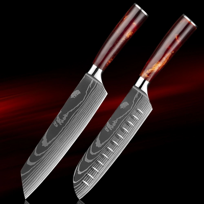 "Arashi" Collection - Premium Stainless Steel Chef Knives
