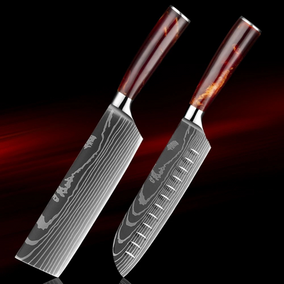 "Arashi" Collection - Premium Stainless Steel Chef Knives