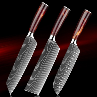 "Arashi" Collection - Premium Stainless Steel Chef Knives