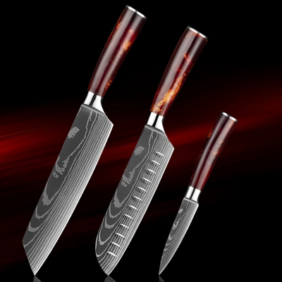 "Arashi" Collection - Premium Stainless Steel Chef Knives