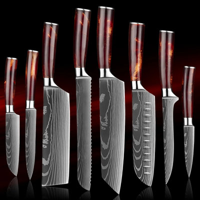 "Arashi" Collection - Premium Stainless Steel Chef Knives