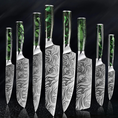 "Raijin" Collection - Premium Stainless Steel Chef Knife Set