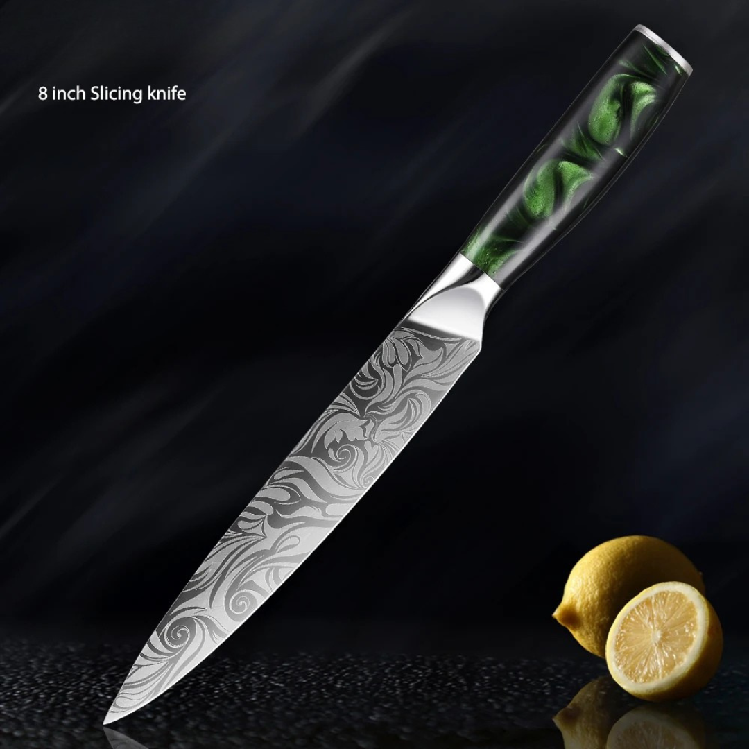 "Raijin" Collection - Premium Stainless Steel Chef Knife Set