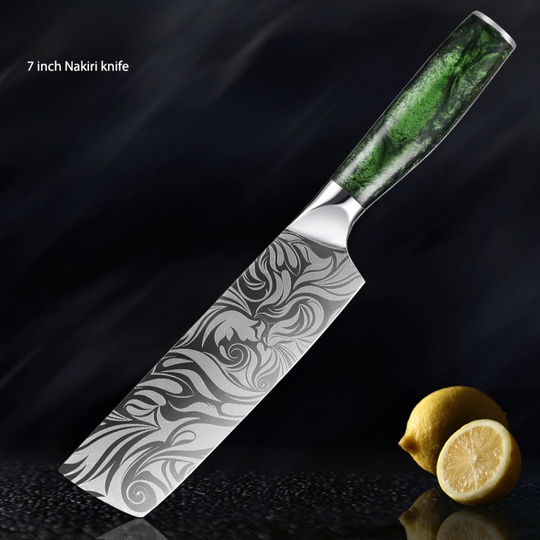 "Raijin" Collection - Premium Stainless Steel Chef Knife Set