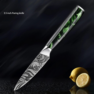"Raijin" Collection - Premium Stainless Steel Chef Knife Set