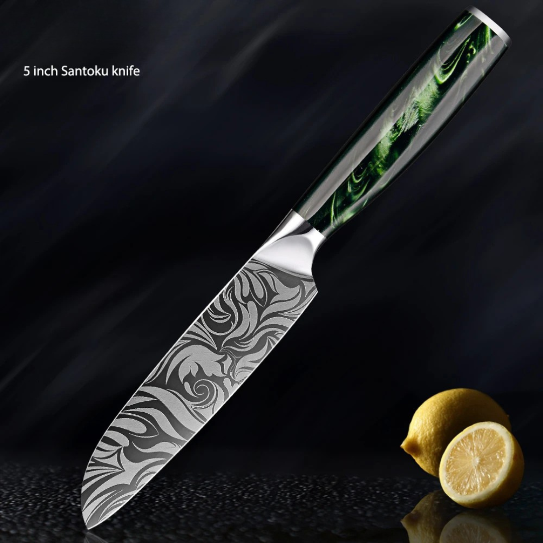 "Raijin" Collection - Premium Stainless Steel Chef Knife Set