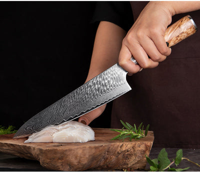 "Hoshinori" Collection - Premium Japanese Damascus Steel Knife Set