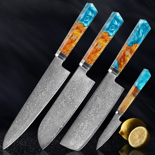 “Seiki” Collection - Premium Japanese Damascus Knives