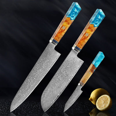 “Seiki” Collection - Premium Japanese Damascus Knives