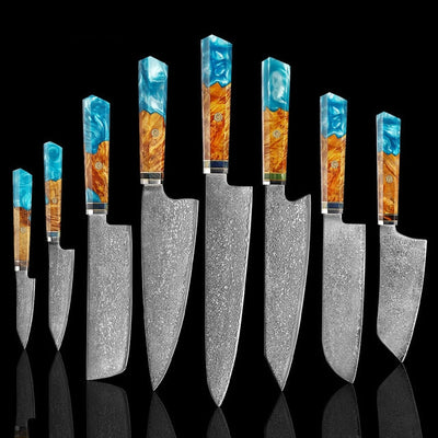 “Seiki” Collection - Premium Japanese Damascus Knives