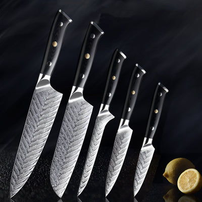 “Daichi” Collection - Premium Japanese Damascus Knives