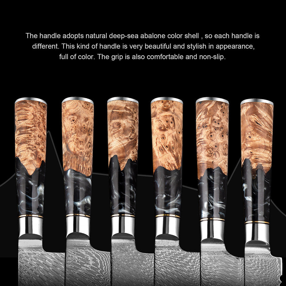 "Hoshinori" Collection - Premium Japanese Damascus Steel Knife Set