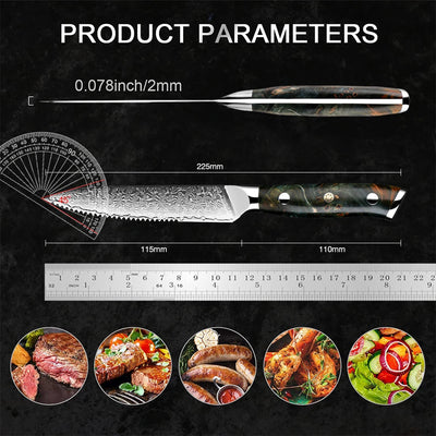 "Ishin" Collection - Premium 5' Steak Knife