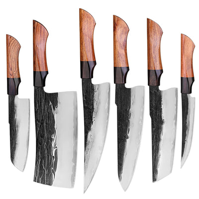 "Takahiro" Collection - Premium High Carbon Steel Chef Knife Set