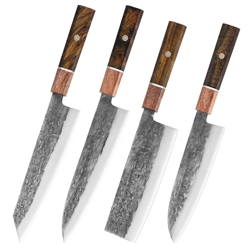 "Kiyoshi" Collection - Premium High Carbon Steel Knife Set