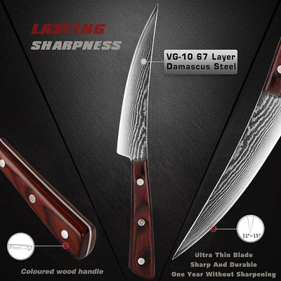 "Shinrai" Collection - Premium 6' Boning Knife