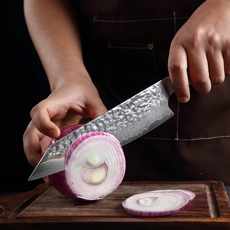 “Byakko” Collection – Premium High Carbon Steel 8' Kiritsuke Knife