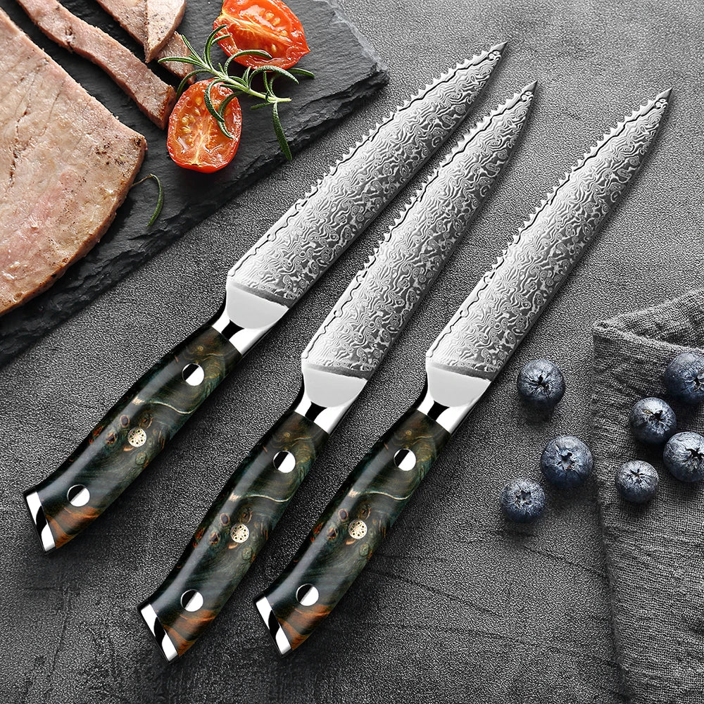 "Ishin" Collection - Premium 5' Steak Knife
