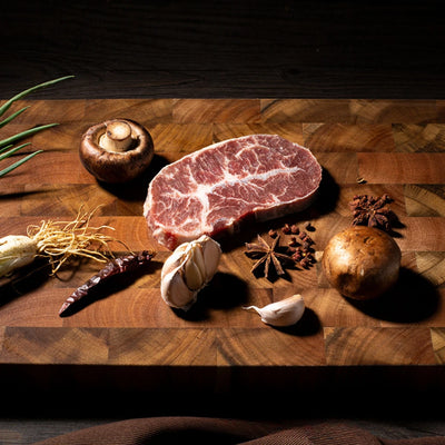 Acacia Wood Double-Sided Cutting Board