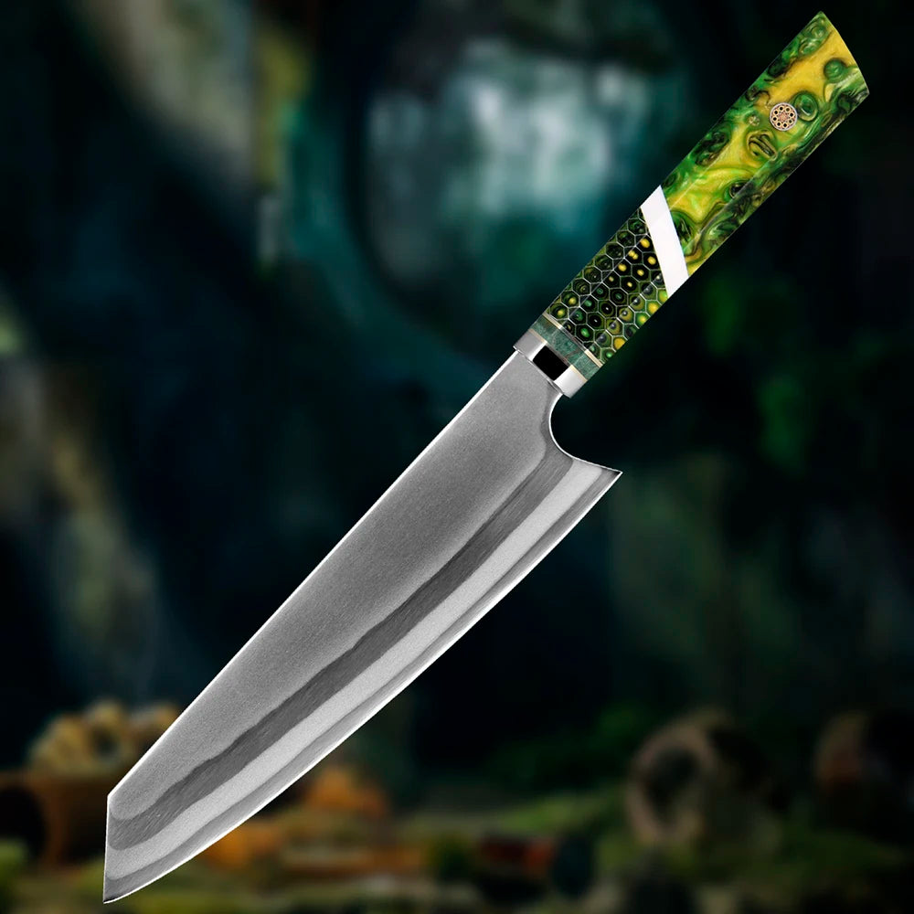 "Haru" Collection - Premium High Carbon Steel 8' Kiritsuke Knife