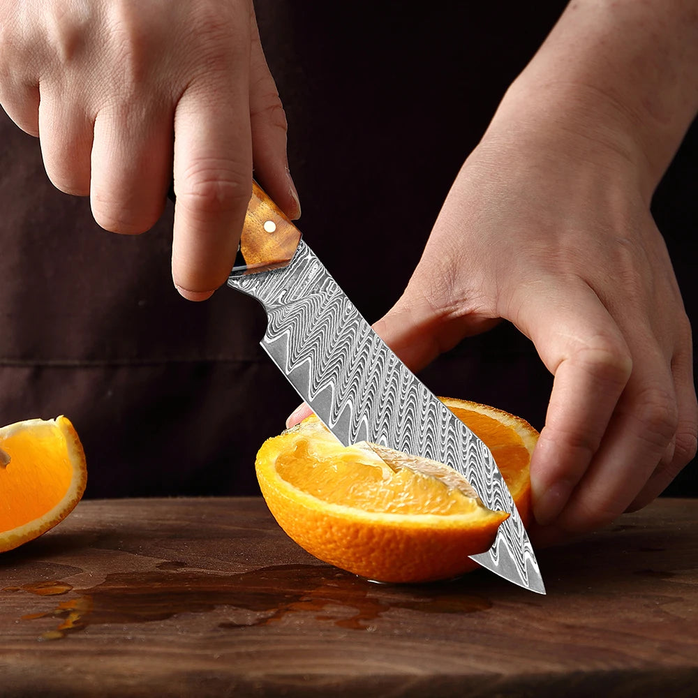 "Kuroyama" Collection – Premium Japanese Damascus Knives