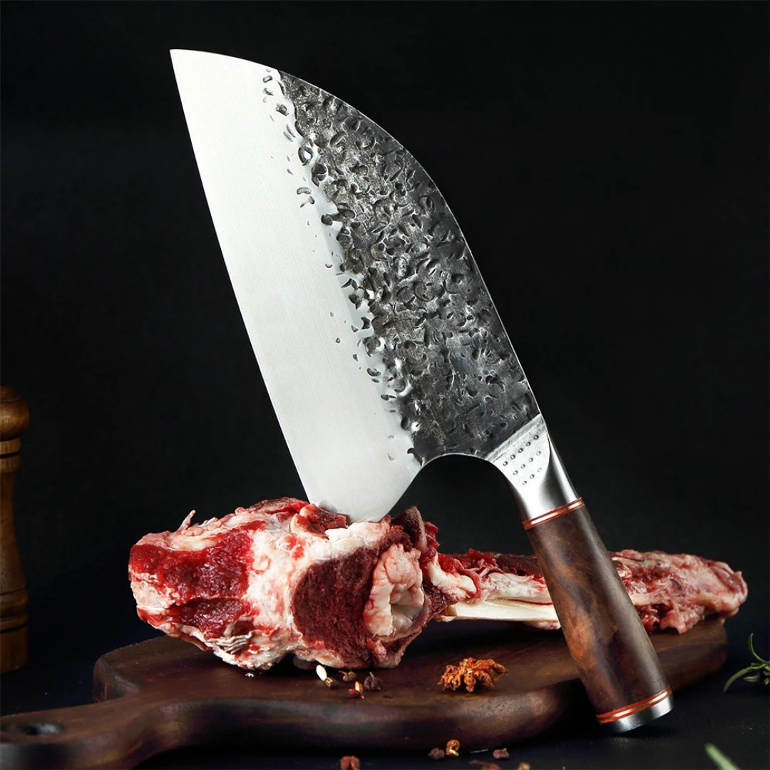 “Tenma” Collection - Premium High Carbon Steel 8' Cleaver Knife
