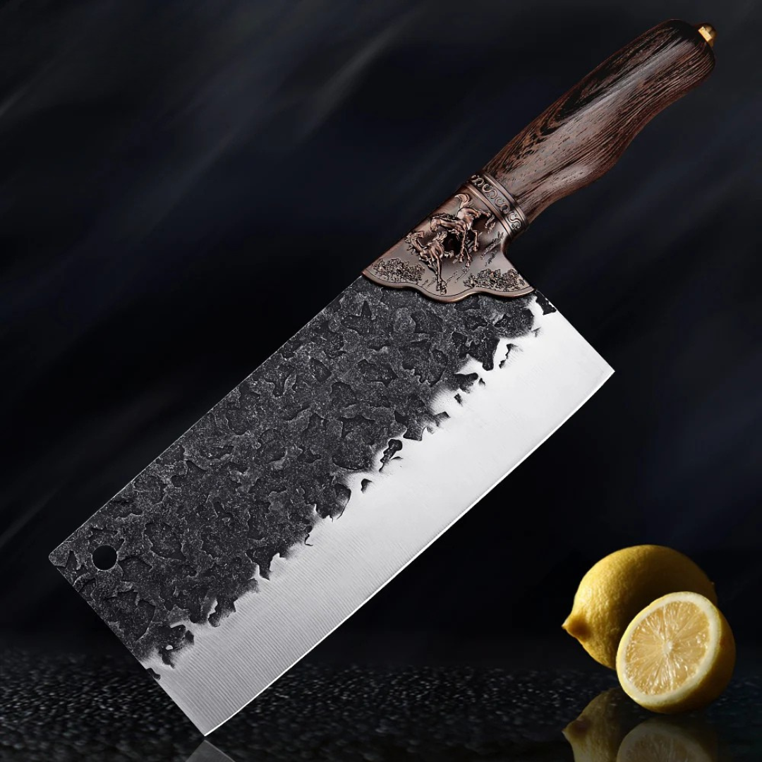 “Raiketsu” Collection - Premium High Carbon Steel 8' Kitchen Knife
