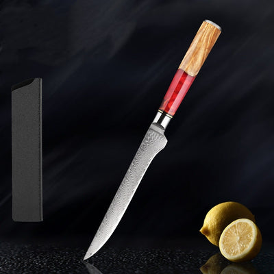 “Kurenai” Collection - Premium Japanese Damascus Knives