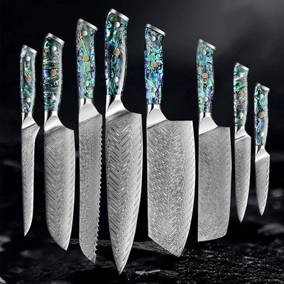 "Okugai" Collection - Premium Japanese Damascus Knives