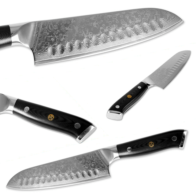 "Akarui" Collection - Premium Japanese Damascus Knives