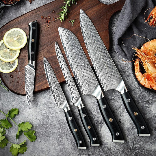 “Daichi” Collection - Premium Japanese Damascus Knives